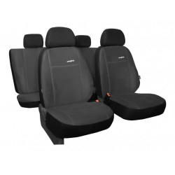 Výpredaj - Poťahy pre TOYOTA AVENSIS II (2001-2009) Comfort (Alcantara)  tmavo šedé