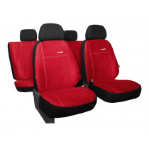 Výpredaj - Poťahy pre FIAT 500 (od 2007) Comfort (Alcantara) červená