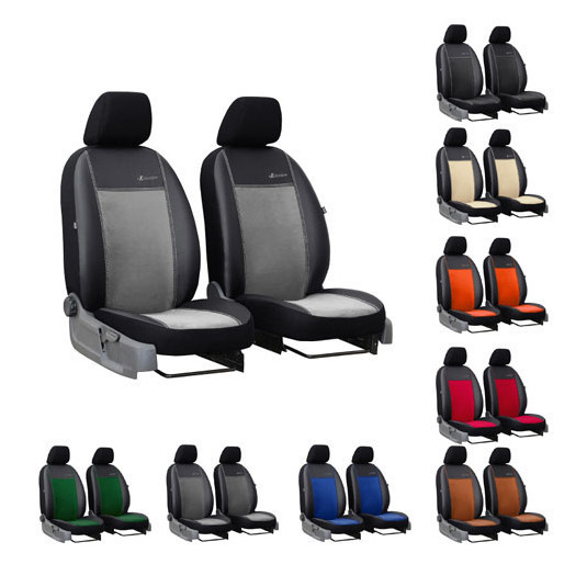 Poťahy pre FORD TRANSIT 1+1 IV (1994-2000) Exclusive Alcantara (Alcantara-koža)