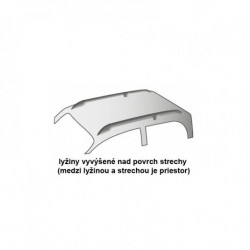 Strešný nosič Ford Focus II Station Wagon (Raised Rails) (2004-2011) Brio