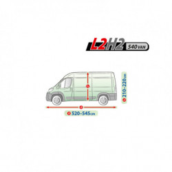 Plachta na auto FIAT Ducato III od 2006 (L2H2) dodávka - Garage