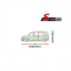 Plachta na auto Mercedes Viano 2003-2014 vito - Garage M