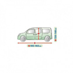 Plachta na auto PEUGEOT Partner najdlhšia malá dodávka - Garage