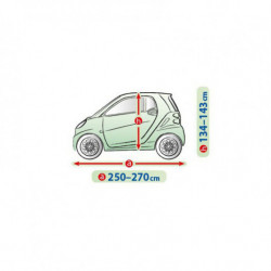 Plachta na auto SMART ForTwo hatchback - Garage