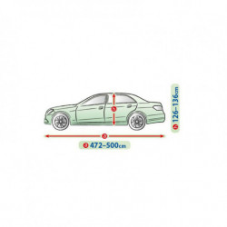 Plachta na auto Škoda Superb I 2002-2008 sedan - Garage