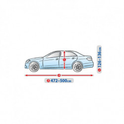 Plachta na auto Škoda Superb II 2009-2015 sedan
