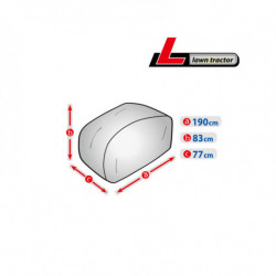 Ochranná plachta na záhradný traktor L
