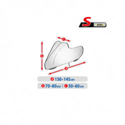 Ochranná plachta na bicykel S