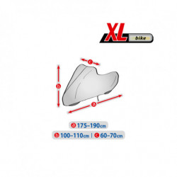 Ochranná plachta na bicykel XL