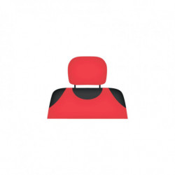 Poťahy na hlavové opierky 2ks červené