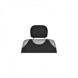 Poťahy na hlavové opierky 2ks čierne