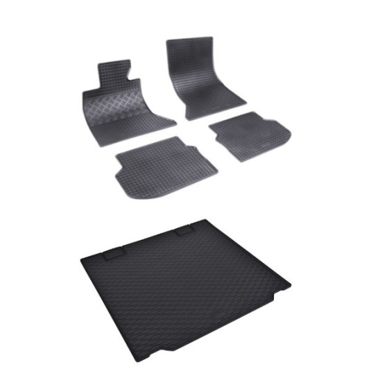 Rohože a vanička pre BMW 5 Touring (F11) (2009-2017)