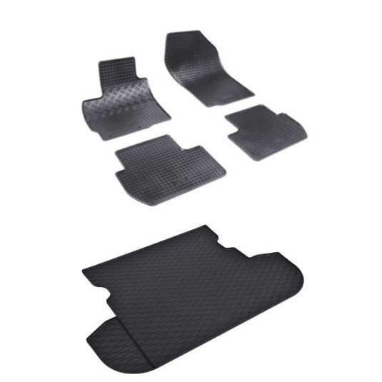 Rohože a vanička pre MITSUBISHI Outlander (2007-2012)