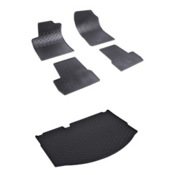 Rohože a vanička pre CITROËN C3 - Space saver wheel (2010-2016)