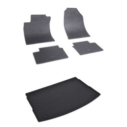 Rohože a vanička pre HYUNDAI i30 HB - horná poloha (od 2019)