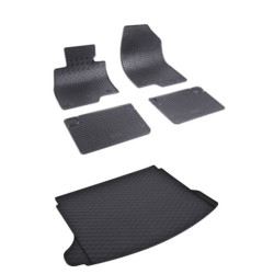 Rohože a vanička pre Mazda 3 HB s rezervou,bez rezervy (2013-2018)