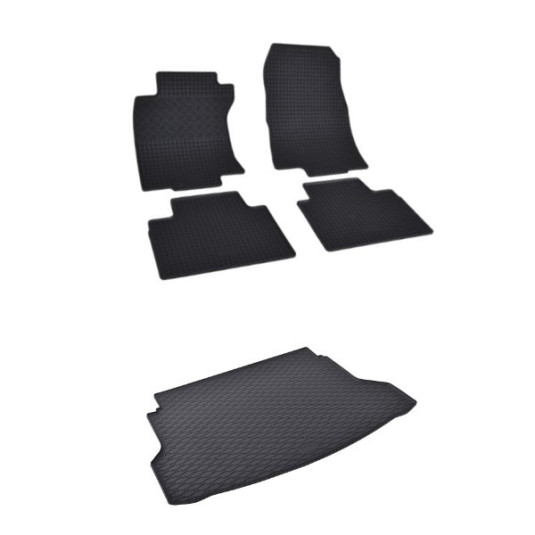 Rohože a vanička pre NISSAN X-Trail - horná poloha (od 2014)