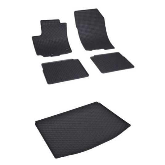 Rohože a vanička pre SUZUKI SX4 S-Cross Hybrid - horná poloha (od 2020)