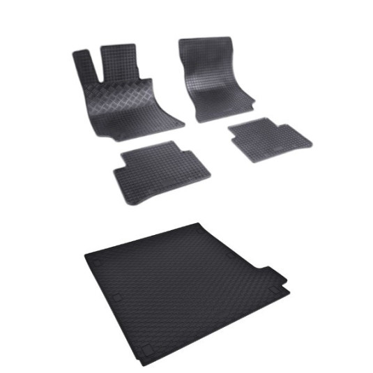 Rohože a vanička pre Mercedes E-Klasse Combi 2009- (S212)