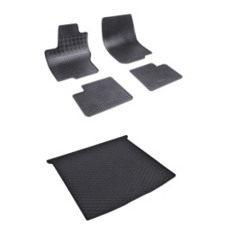 Rohože a vanička pre Mercedes GLE 2015- (W166)