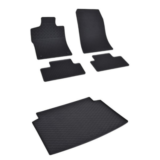 Rohože a vanička pre Opel Astra L HB 2022- bez medzipodlahy