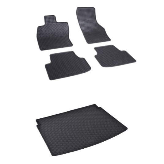 Rohože a vanička pre Cupra Formentor/ eTSI Formentor 2020- horná a dolná poloha