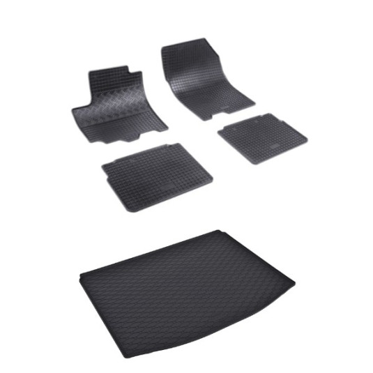 Rohože a vanička pre SUZUKI SX4 S-Cross - horná poloha (2013-2020)