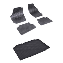 Rohože a vanička pre Škoda Fabia II HB (2007-2014)