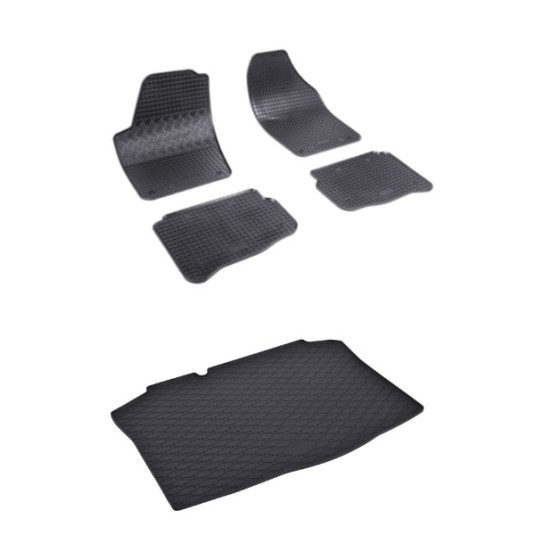 Rohože a vanička pre Škoda Fabia I HB (2000-2008)