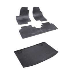 Rohože a vanička pre Hyundai ix20 2010- horná a dolná poloha kufra