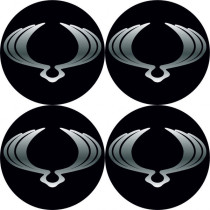 Samolepky živicové 3D Ssang yong 4ks