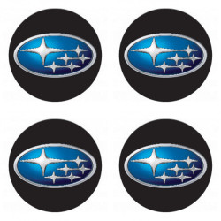 Samolepky živicové 3D SUBARU 4ks