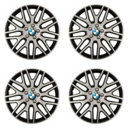 Puklice pre BMW 14 Dakar NC silver and black