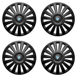 Puklice pre BMW 15 Luxury black