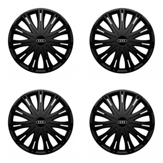 Puklice pre Audi 15 SPARK BLACK
