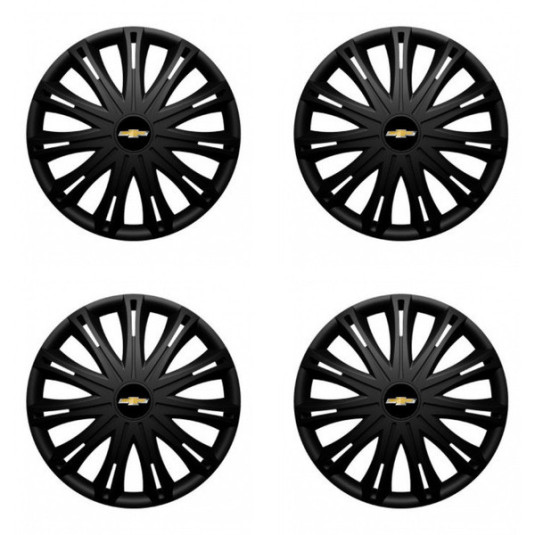 Puklice pre Chevrolet 17 SPARK BLACK