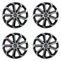 Puklice pre Honda 14 Evo black&silver