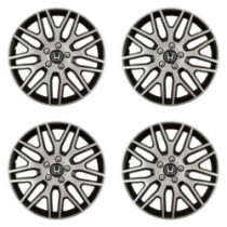 Puklice pre Honda 14 Dakar NC silver and black