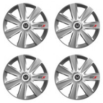 Puklice pre Honda 14 GTX CARBON silver