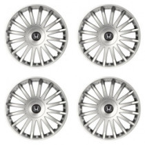 Puklice pre Honda 15 CRYSTAL silver