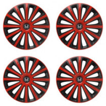 Puklice pre Honda 16 TREND red and black