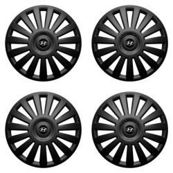 Puklice pre Hyundai 14 Luxury black