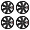 Puklice 15 GTX CARBON black pre Hyundai na ocelové disky. Pre kolesá o veľkosti R15 so živicovými samolepkami Hyundai.