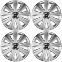 Puklice pre Hyundai 16 Aviator carbon RC 16 silver