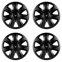 Puklice pre Cupra 14 COMFORT BLACK