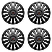 Puklice pre Cupra 15 Luxury black