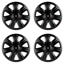 Puklice pre Cupra 15 COMFORT BLACK