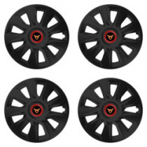 Puklice pre Cupra 17 STRATOS RR black