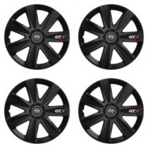 Puklice pre Nissan 16 GTX CARBON black