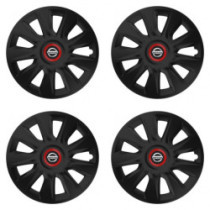 Puklice pre Nissan 16 STRATOS RR black